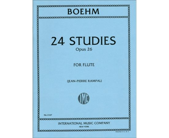 24 STUDIES OPUS 26 - BOEHM