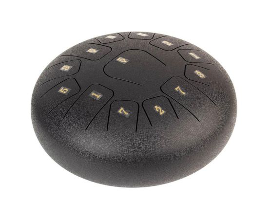 STEEL TONGUE DRUM 12 POLLICI NERO