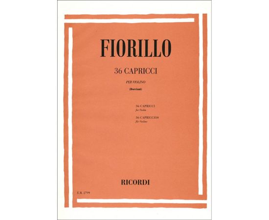 36 CAPRICCI PER VIOLINO - FIORILLO