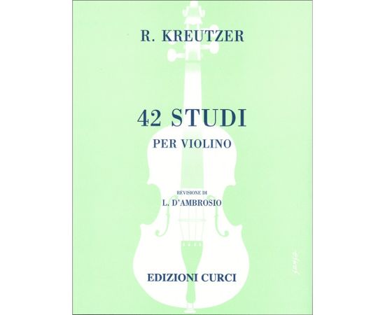 42 STUDI PER VIOLINO - KREUTZER