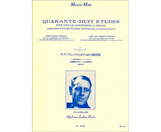 48 ETUDES POUR SAXOPHONES - MULE