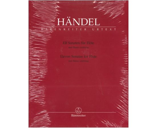 11 SONATAS FOR FLUTE - HANDEL