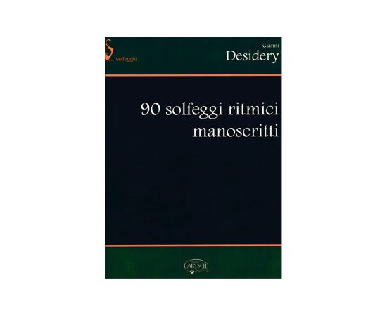 90 SOLFEGGI RITMICI MANOSCRITTI - DEISDERY