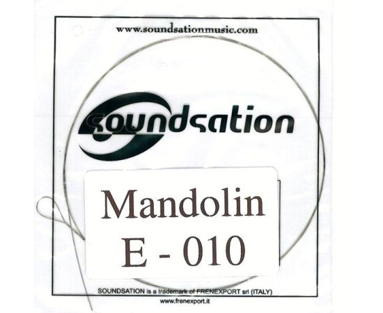 CORDA PER MANDOLINO SOUNDSATION E 010 STAINLESS STEEL