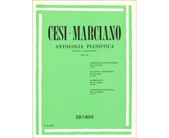 ANTOLOGIA PIANISTICA FASC.IV - CESI MARCIANO