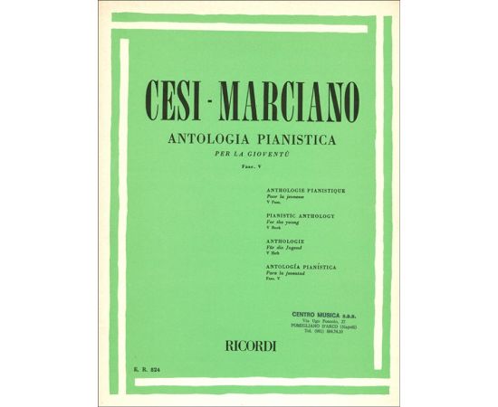 ANTOLOGIA PIANISTICA FASC.V - CESI MARCIANO