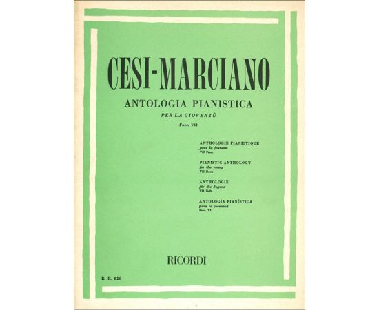 ANTOLOGIA PIANISTICA FASC.VII - CESI MARCIANO