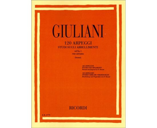 120 ARPEGGI DALL'OP.1 - GIULIANI