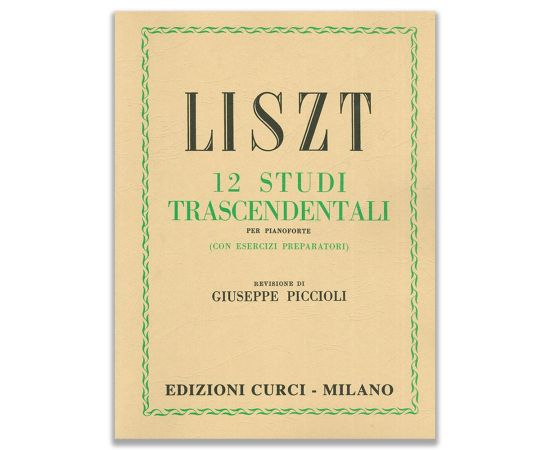 12 STUDI TRASCENDENTALI - FRANZ LISZT