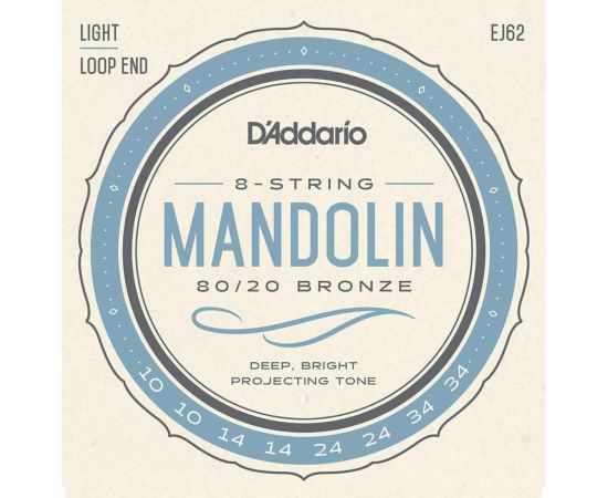 D'ADDARIO  EJ62 MUTA MANDOLINO 010-34