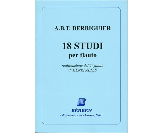 18 STUDI X FLAUTO - BERBIGUIER