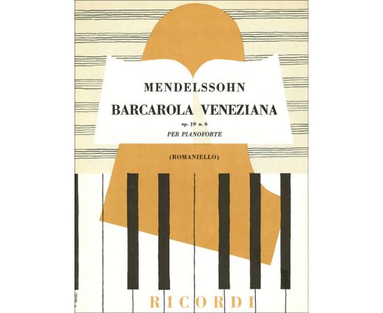 BARCAROLA VENEZIANA OP.19 N.6 - MENDELSSOHN