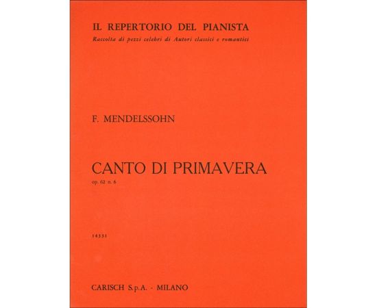 CANTO DI PRIMAVERA OP.62 N.6 - MENDELSSOHN