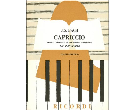 CAPRICCIO PER PIANOFORTE - BACH