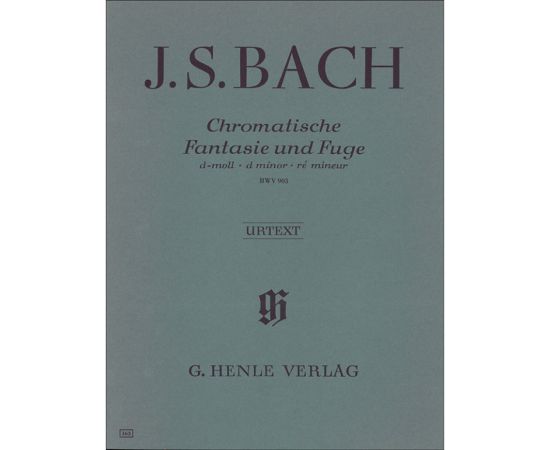 CHROMATISCHE FANTASIE UND FUGE D-MOLL BWV 903 - BACH