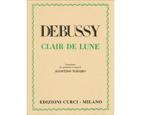 CLAIR DE LUNE  - C. DEBUSSY