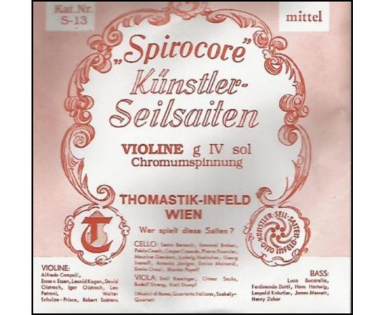 THOMASTIK INFELD SPIROCORE G-IV (SOL)