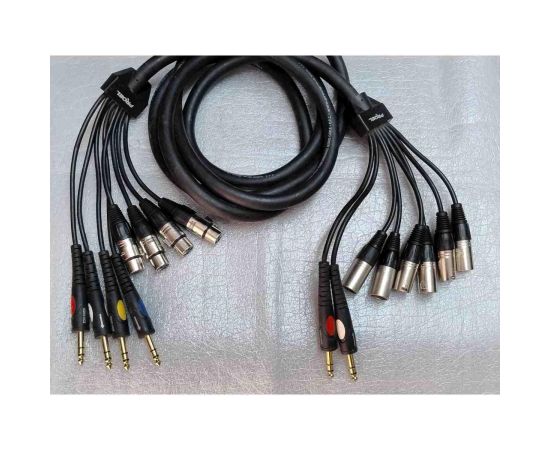 PROEL Record  Frusta 4 Jack Stereo 6,3mm/ 4 xlr  3 metri, usata