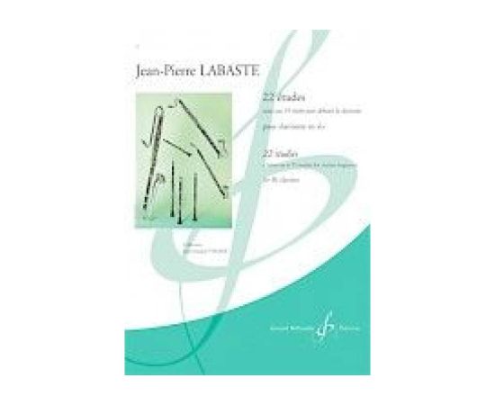 Jean-Pierre Labaste Suite Aus 55 Etudes Pour Debuter la Clarinette