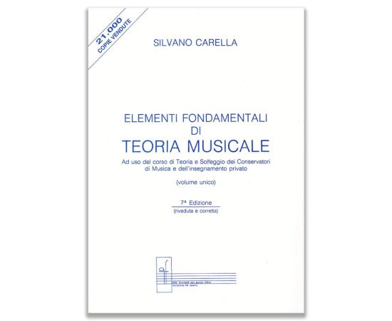 ELEMENTI FONDAMENTALI DI TEORIA MUSICALE - CARELLA