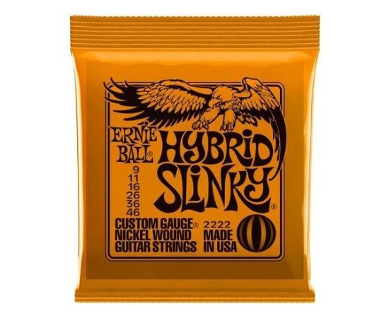 Ernie Ball Hybrid Slinky muta Chitarra Elettrica 09 - 46