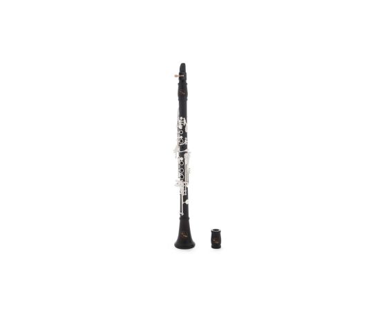 ROYAL WIND RCL90T/E Clarineto Professionale Sib con Leva Mib, in Ebano, Chiavi Argentate, Doppio Barilotto