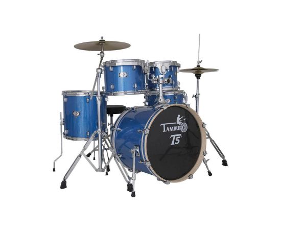 Tamburo T5  S22 BLSK Blue Sparkle Batteria 5 pezzi completa