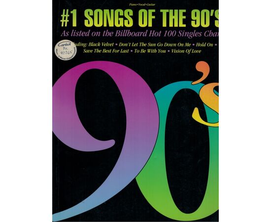 # 1 Songs Of The 90'S sheet music various authors