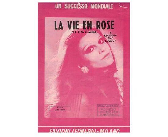 A worldwide success La vie en rose - Used - Leonardi Milano