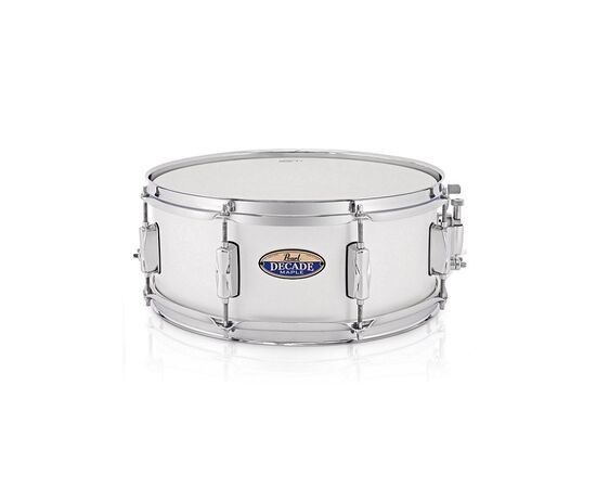 14 "X 5.5 Pearl Decade Maple White Satin Snare Drum