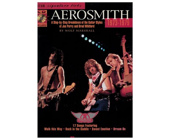 Aerosmith 1973 - 1979 sheet music with CD