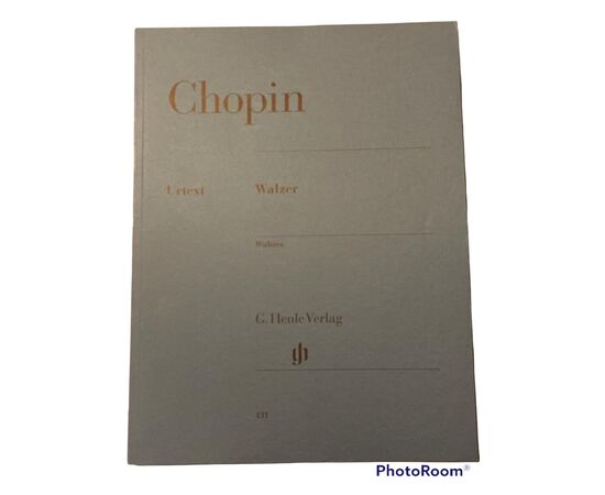 Chopin Walzer Urtext G. Henle Verlag