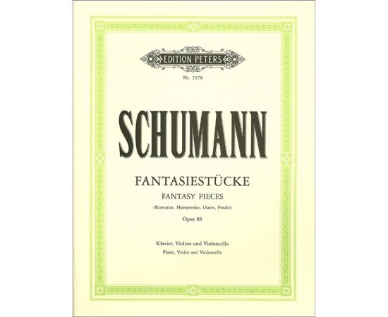 FANTASY PIECES OPUS 88 - SCHUMANN