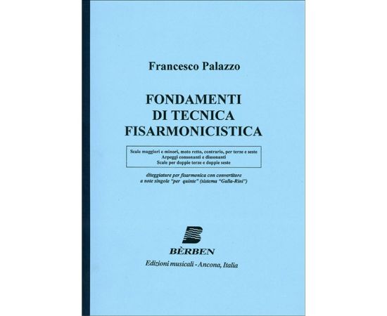 FONDAMENTI DI TECNICA FISARMONICISTICA - FRANCESCO  PALAZZO