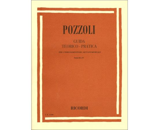 GUIDA TEORICO PRATICA PARTE III E IV - POZZOLI