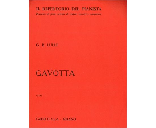 IL REPERTORIO DEL PIANISTA GAVOTTA - LULLI