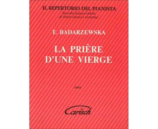 IL REPERTORIO DEL PIANISTA LA PRIERE D' UNE VIERGE - BADARZEWSKA