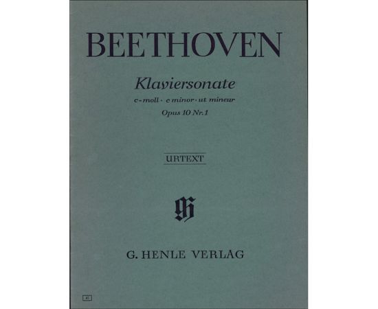 KLAVIERSONATE OPUS 10 NUMERO 1 - BEETHOVEN