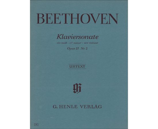 KLAVIERSONATE OPUS 27 NUMERO 2 - BEETHOVEN