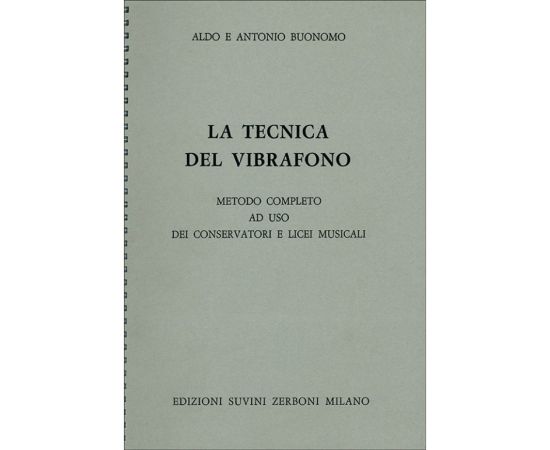 LA TECNICA DEL VIBRAFONO - BUONOMO