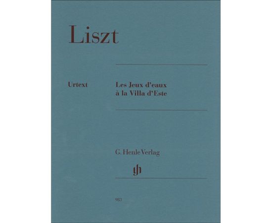 LES JEUX D'EAUX A LA VILLE D'ESTE - FRANZ LISTZ