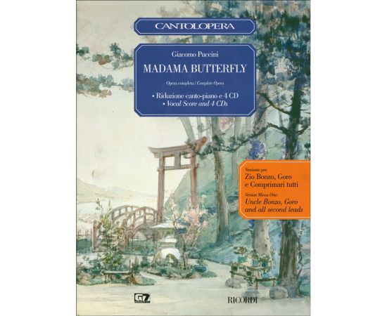 MADAMA BUTTERFLY VERSIONE ZIO BONZO, GORO E COMPRIMARI TUTTI - PUCCINI