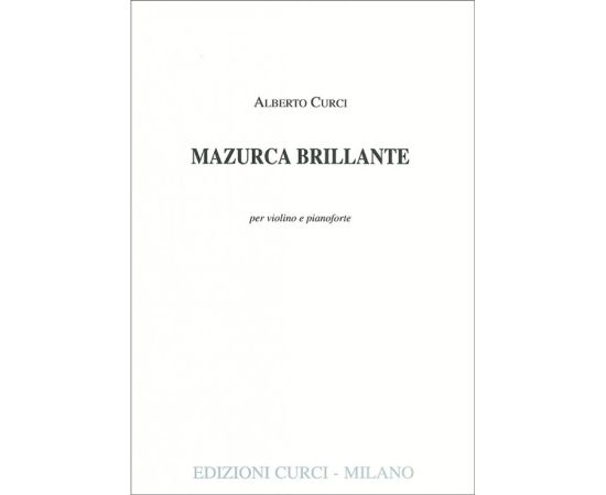 MAZURKA BRILLANTE - CURCI