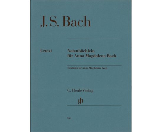 NOTEBOOK FOR ANNA MAGDALENA BACH - BACH