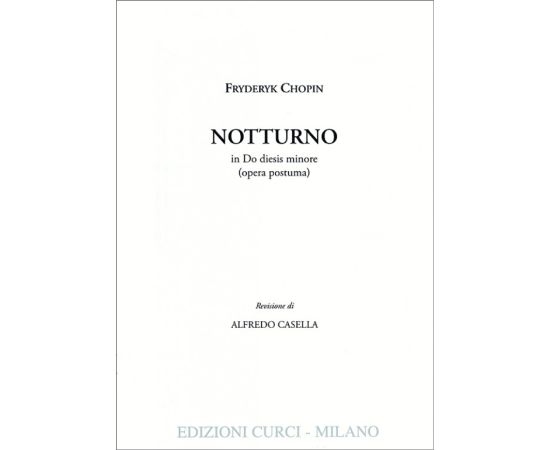 NOTTURNO IN DO DIESIS MINORE - CHOPIN