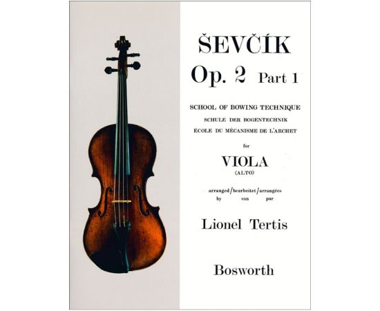 OPUS 2 PARTE I SCHOOL OF BOWING TECHNIQUE FOR VIOLA - SEVCIK