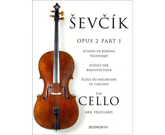 OPUS 2 PARTE I SCHOOL OF BOWING TECHNIQUE PER VIOLONCELLO - SEVCIK