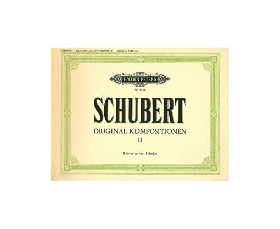 ORIGINAL KOMPOSITIONEN VOLUME II - SCHUBERT