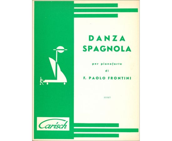 DANZA SPAGNOLA PER PIANOFORTE - FRONTINI