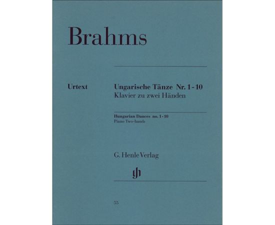 DANZE UNGHERESI N.01 -10 - JOHANNES BRAHMS